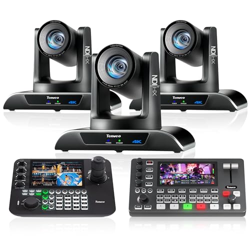 Tenveo 3-Camera PTZ Live Bundle