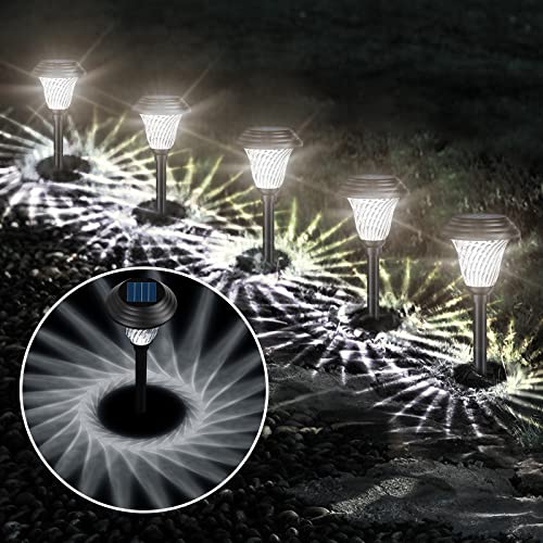 Jkoeier Solar Outdoor Lights, Ip65 Waterproof Solar Pathway Lights,12 Hrs Long-Lasting Landscape Lighting Solar Garden Lights #TOP6