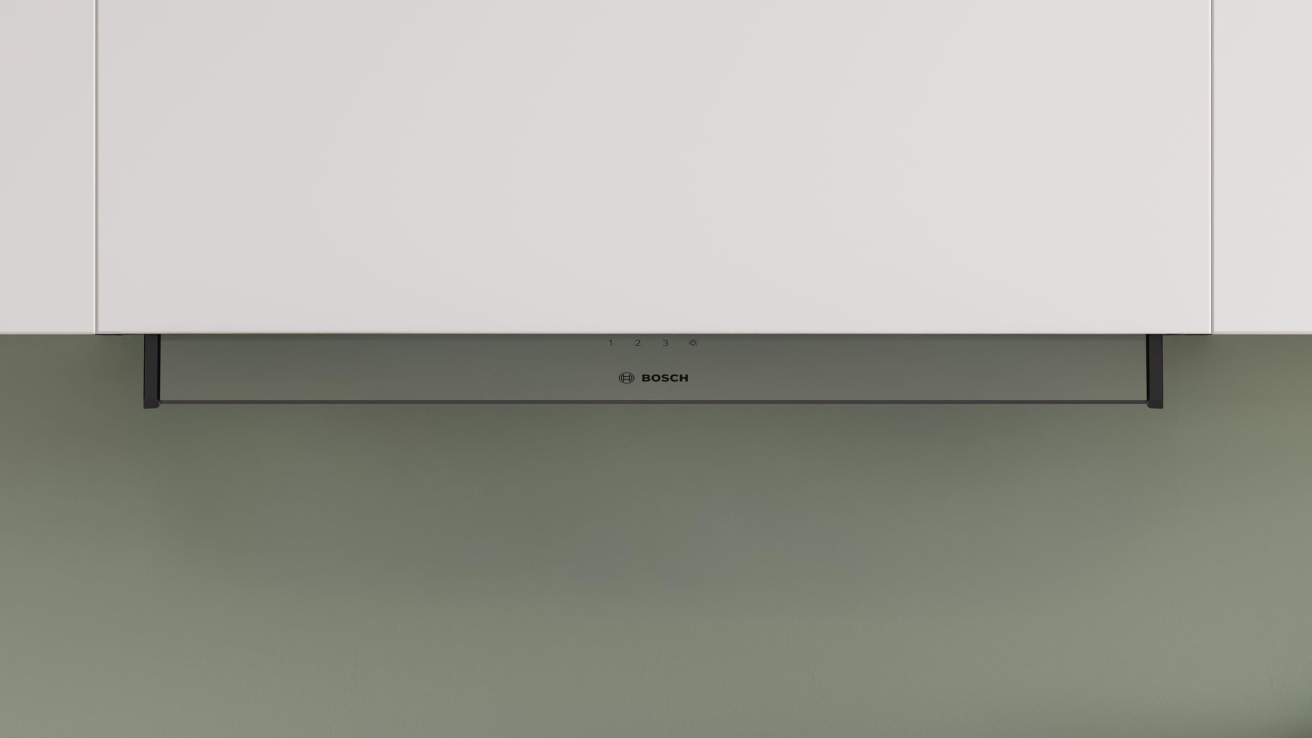 Serie 4 Integrierte Designhaube 80 cm Klarglas Mattschwarz DBB85CC60