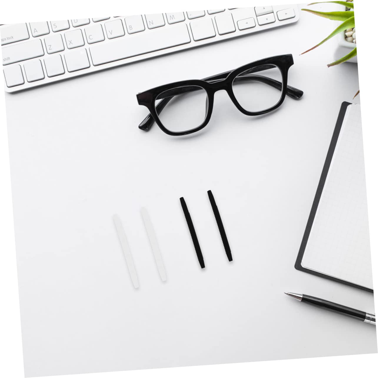 Didiseaon 40pcs Silicone Glasses Temple Tips Anti-slip Eyeglasses End Tips for Running Sports