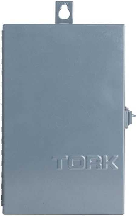 Nеw Dеаl NSi Industries TORK 1109A-O Indoor/Outdoor 40-Amp Multi-Volt Mechanical Lighting and Appliance Timer - 24-Hour Programming- 120/208-277-Volt , Grey