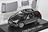 Aus Metall mit Plastikteilen Norev Citroen DS3 Cabrio Schwarz Ab 2013 1/43 Modell Auto