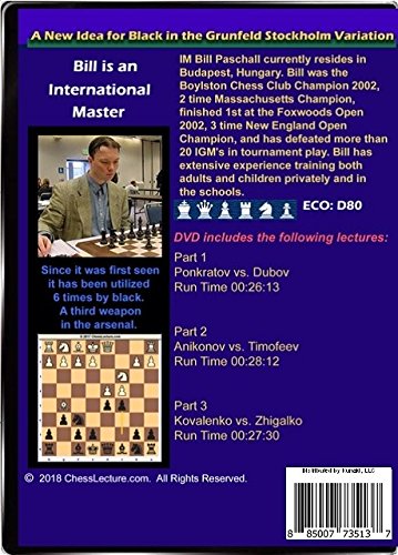 A New Idea for Black in The Grunfeld Stockholm Variation - Chess Lecture - Volume 181 Instructional Chess DVD