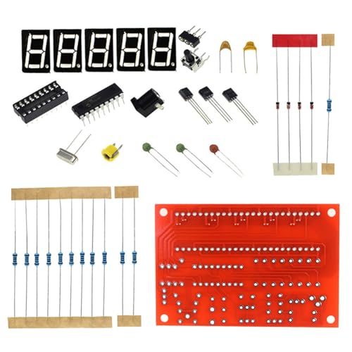 Automatic Range Conversion PCB DIY Kits Crystal Oscillator Frequency Counter Tester