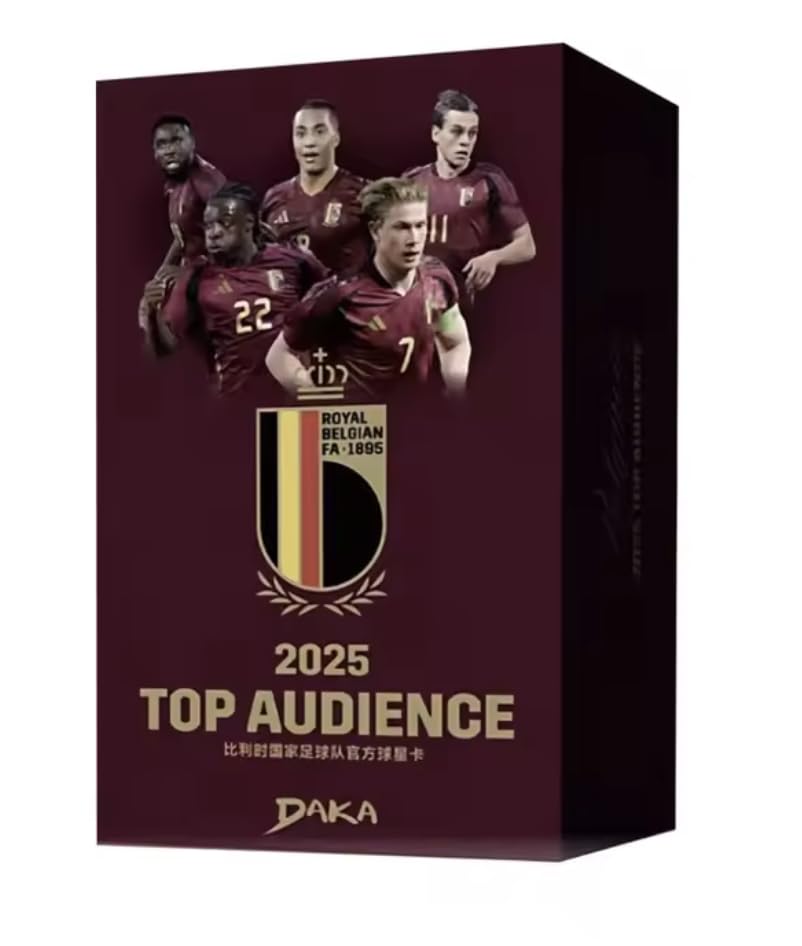 2024-25 Daka Soccer Top Audience Blaster Box | Belgium National Team | 15+ Years