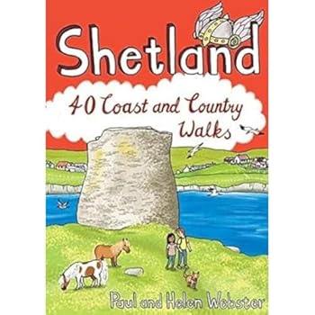 Paperback Shetland: 40 Coast and Country Walks Book