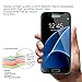 TANTEK [3-Pack Screen Protector for Samsung Galaxy S7,Tempered Glass Film,Ultra Clear,Anti Scratch,Bubble Free,Case Friendly