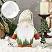 HXJDAM Furry Faux Kunstleder Plüsch, 2 x 80 Zoll Kunstfell Zum Basteln, Craft Plüschstoff, Plüsch Kunstfellstoff Langhaarplüsch fur Wichtelbart Santa Hair Dwarf DIY Dekoration. Weiß