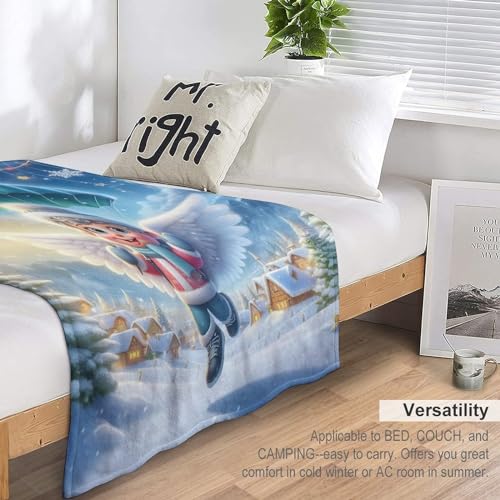 Couverture lit confortable Petit Ange Mignon chaude et lavable - 6