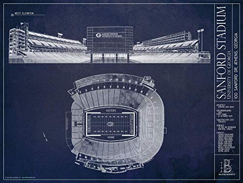 Ballpark Blueprints Sanford Stadium