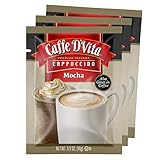 Caffe D'Vita Coffee, Mocha Cappuccino, 0.5 Ounce (Pack of 24)