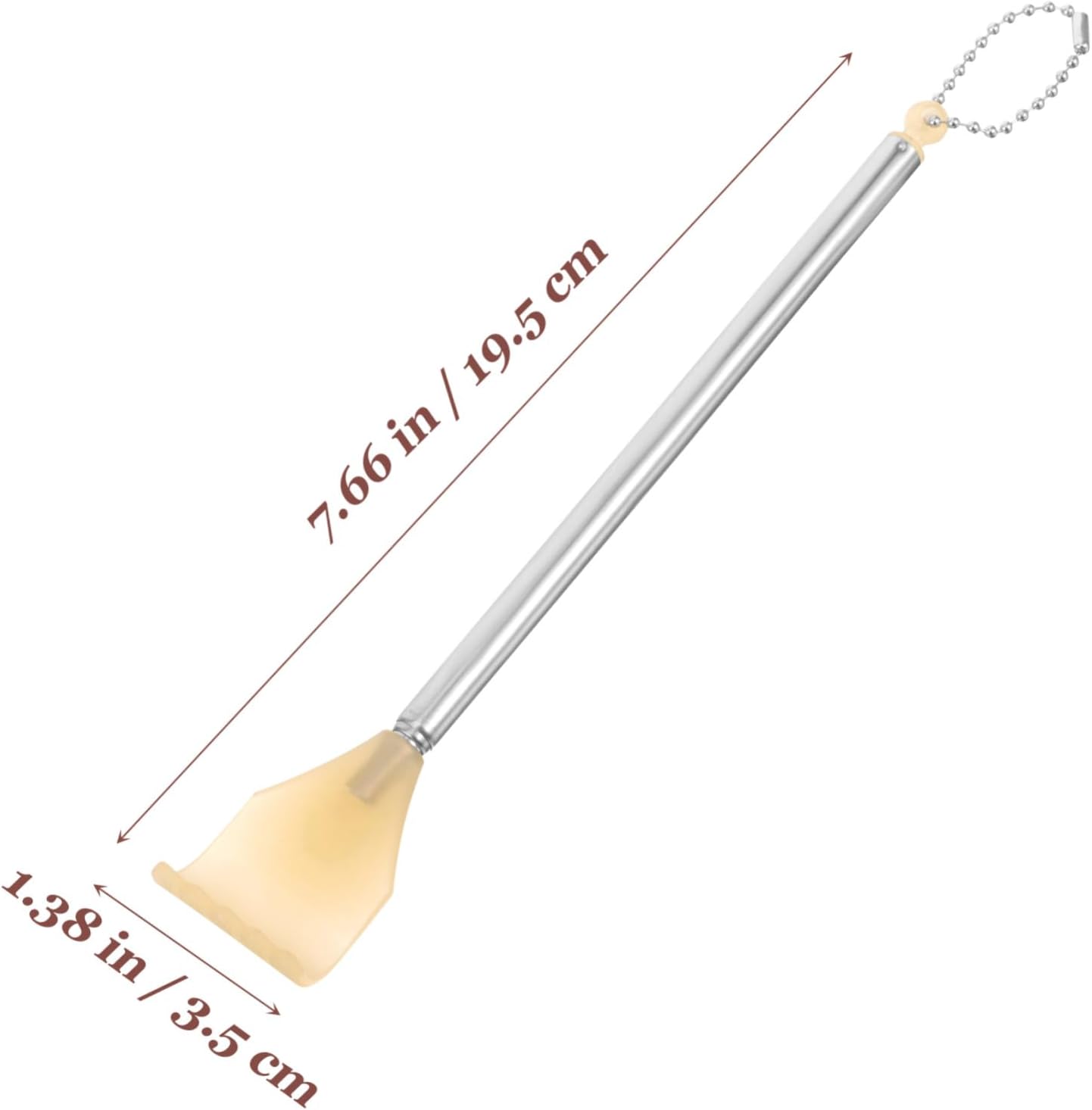 4pcs Retractable Stainless Steel Back Scratcher with Telescoping Handle Portable Claw Massager for Adults Anti-Rust Back Relief Tool