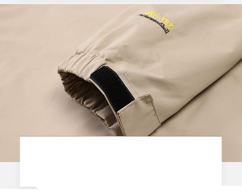 Donna/Uomo 3 in 1 Giacca da Sci da Arrampicata Impermeabile Pile Rimovibile con Cappuccio Regolabile, Giubbotto da Trekking Montagna Parka Antivento Invernale