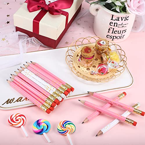 Outus 48 Pieces Wedding Pencil For Bridal Shower Game Pencils Golf Pencils Wedding Pencils Shower Favor (Happily Ever After) #TOP6
