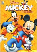 Coloring Book with Stickers: Mickey Mouse 1577597710 Book Cover