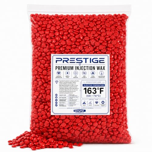 Red Injection Wax for Clean Casting