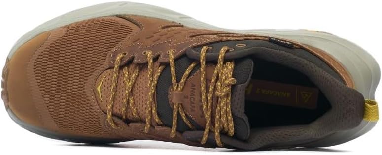 Hoka Anacapa Low 2 G-TX Trail Running Shoes Men Brown Grey