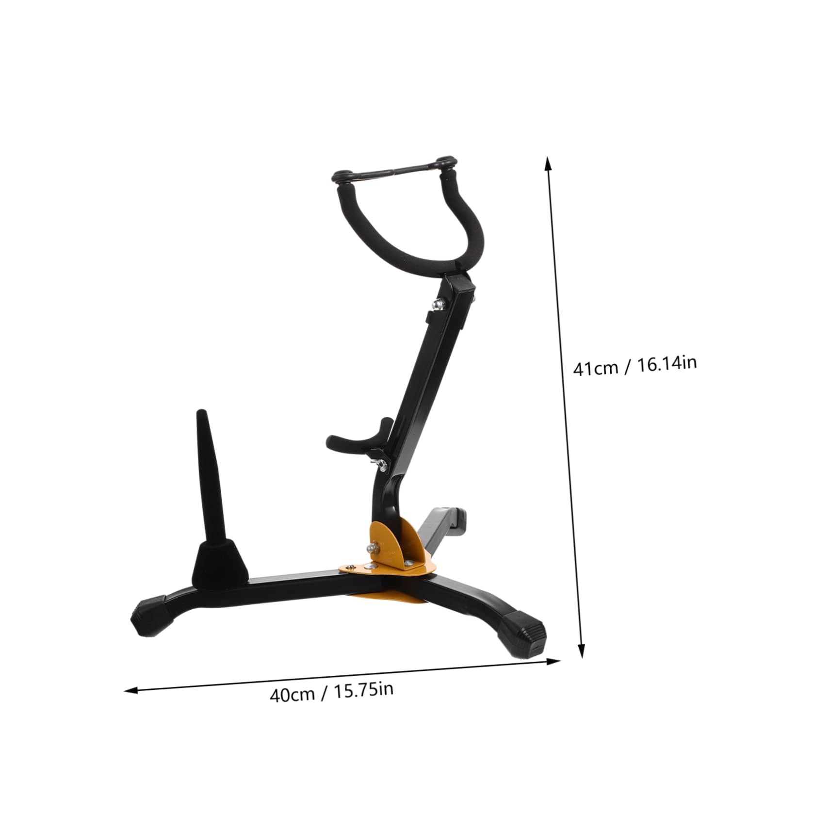 CORHAD Saxophone Stand Neck Strap Foldable Portable and Durable Perfect for Saxophone and Clarinet Players
