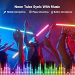 BTF-LIGHTING 16.4FT WS2812B IC RGB Addressable Neon Rope Strip Kit DC5V - Image 5
