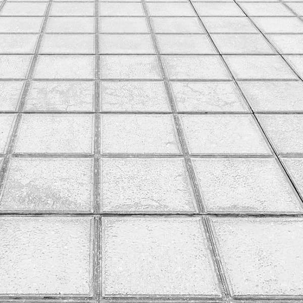 [Square Brick Series Concrete Embossed Mold, Large Polyurethane Concrete Stamp, Slate Seamless Texture Cement Floor Mat,B