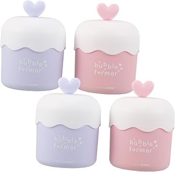 4pcs Portable Pp Facial Foam Maker Bottle for Cleanser | Travel Use, Quick Foaming Action, Deep Cleansing Support, Compact Handheld Set