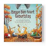 Bagger Ben feiert Geburtstag- Eine kunterbunte Geschichte aus dem Baustellen-Kindergarten: Kinderbuch zum Vorlesen für Kinder ab 3 bis 6 Jahren