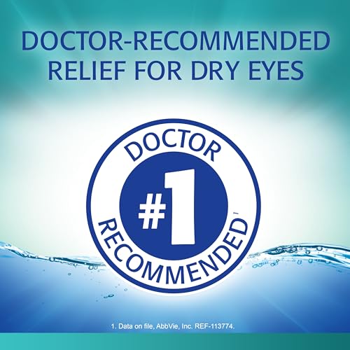 Image of Refresh Digital Lubricant Eye Drops For Dry Eyes, 0.34 Fl Oz Sterile