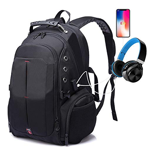 Mochila Executiva Masculina Com Alça de Cabo de Aço