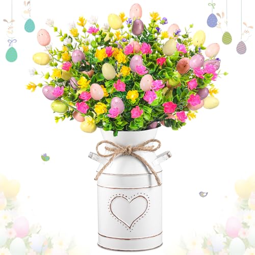 Riceshoot Easter Table Centerpieces Include 3 Easter Egg Floral Picks