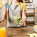 Auxcuiso Stick Immersion Hand Blender Powerful 500 Watts 8 Speeds 2 in 1 Whisk Attachment Included|Emersion Blender|Mixer