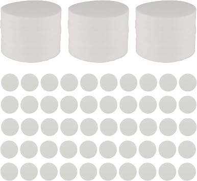 350pcs Round Disposable Drip Coffee Filter Paper Strainer for Aero Press Coffee Maker and Espresso Maker