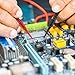 4Pcs 0.7mm Test Probe Pins, Multimeter Probes Non-Destructive Insulation Wire Piercing Needle, Stainless Steel Back Probe Pins, Super Tip Multimeter Probes for Banana Socket Plug, Car Tester Probes
