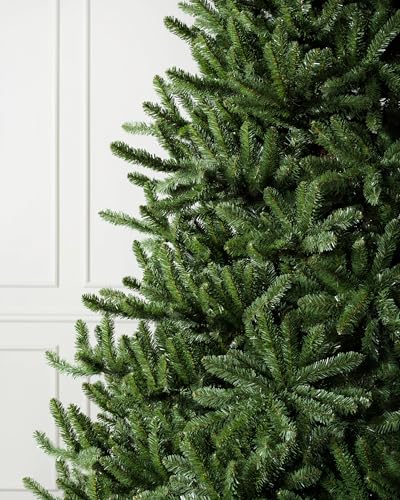 Image of Balsam Hill 6 ft Unlit Classic Blue Spruce - Artificial Christmas Tree with Premium Stand for Indoor Holiday Decorating
