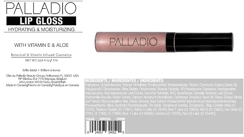 Miniatura 10 de Palladio Brillo labial herbal, diamante de cristal