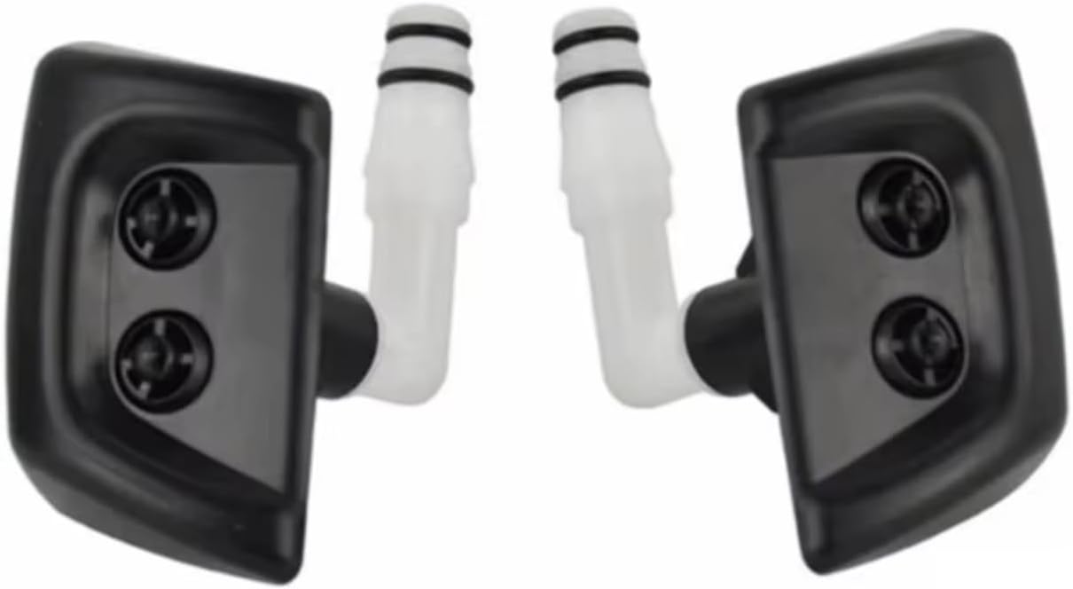 Car Bumper Headlamp Washer Nozzle Cover for Range for Rover Sport 2002 2003 2004 2005 2006 2007 2008 2009 Front Headlight Bumper Wiper Washer Nozzle DNJ500110 DNJ500100