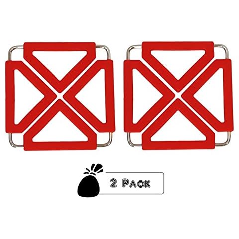 Melzon Cookware Multi Size, Heat Resistant, Non-Stick/Non-Slip, Professional Grade Insulated Pad Cover