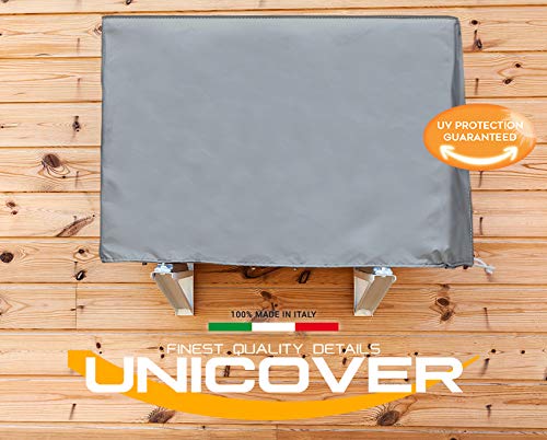 Unicover- Klimaabdeckung für den Außenbereich- grau-2