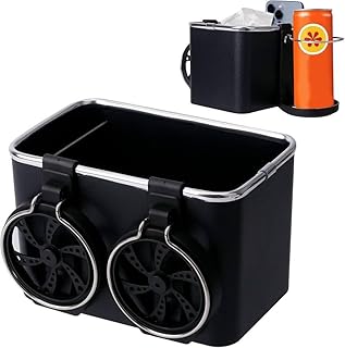 Next store Car Cup and Tissue Organizer - Versatile Storage for Bottles and Tools - Practical Design to Keep Car Tidy