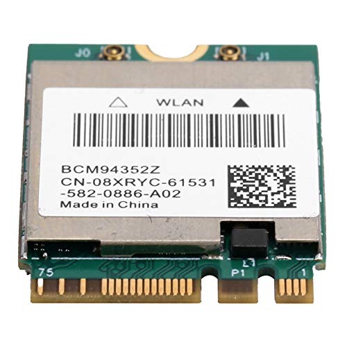 Tarjeta WiFi BCM94352Z Evita Interferencias con Doble Banda y Antenas para Tu PC