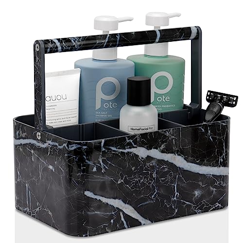BYUNER Plastic Shower Caddy Dorm: Portable Bathroom Caddy Organizer for