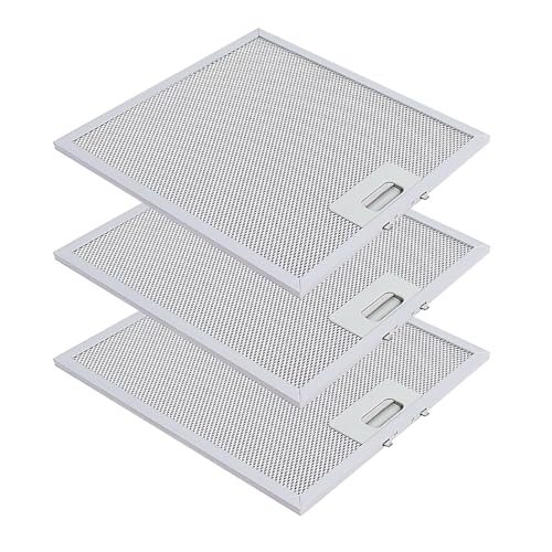 Filtre hotte extractrice 305x267mm à graisse métallique anti-odeur pour hotte Elica