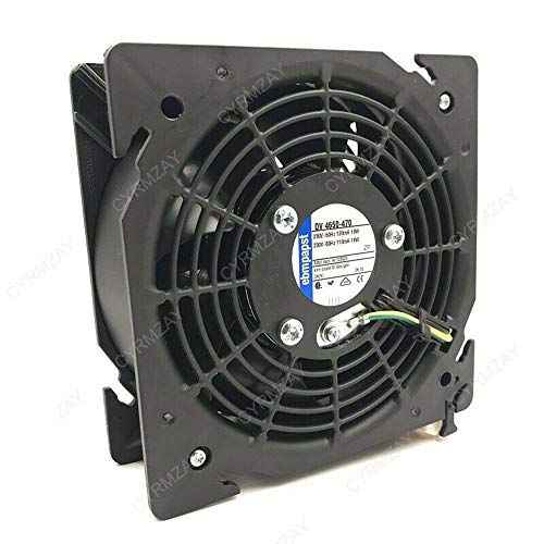 CYRMZAY Ventilator kompatibel für Papst DV4650-470 DV 4650-470 230V-50HZ 110MA/120MA 18W/19W Cabinet Lüfter Cover