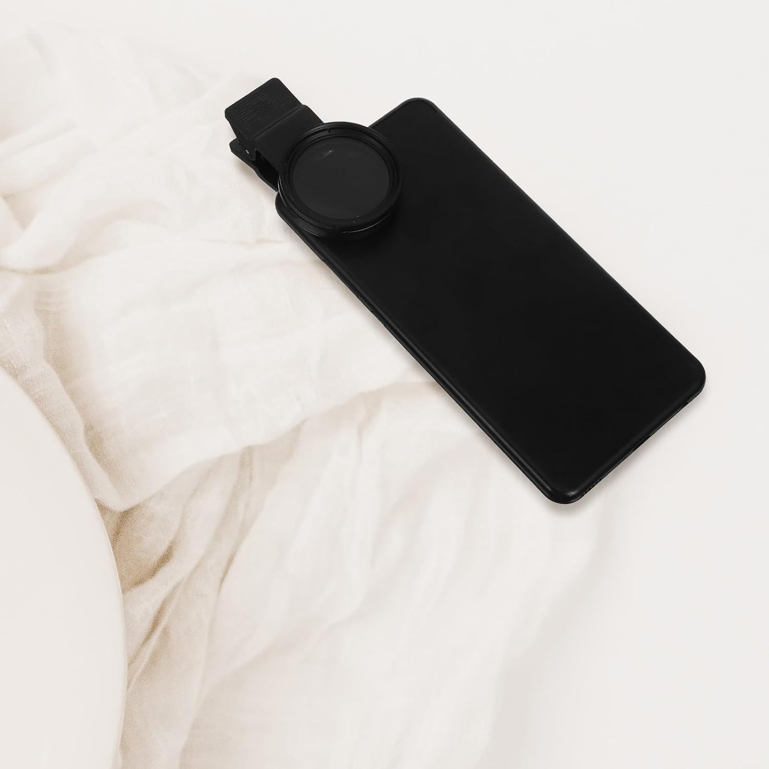 Universal Phone Lens Set Adjustable Dimming Clip Black