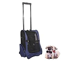 Algopix Similar Product 15 - Pet Rolling Carrier Backpack Wheel
