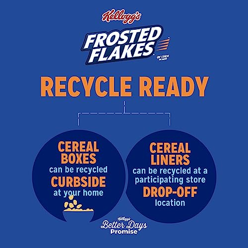 Kellogg's Breakfast Cereal, Chocolate Frosted Flakes, Low Fat, 13.7 Oz Box #TOP5