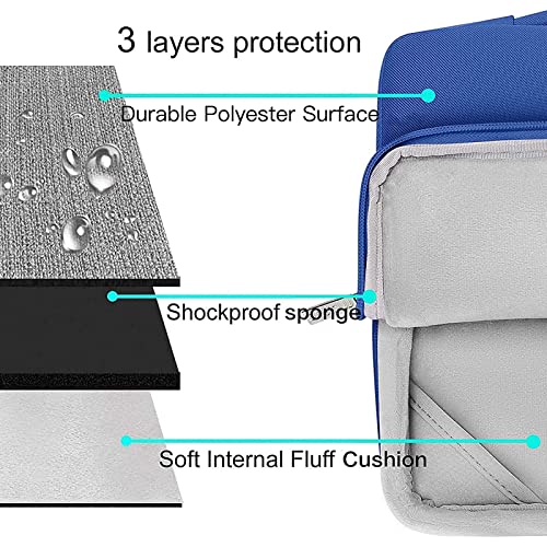 Image of MOSISO Compatible with MacBook Air 15 inch Case M5 2026 M4 M3 M2 2025-2023 | A3448 A3241 A3114 A2941, Protective Hard Shell&Carrying Sleeve Bag&Keyboard Cover&Webcam Cover&Screen Film, Royal Blue