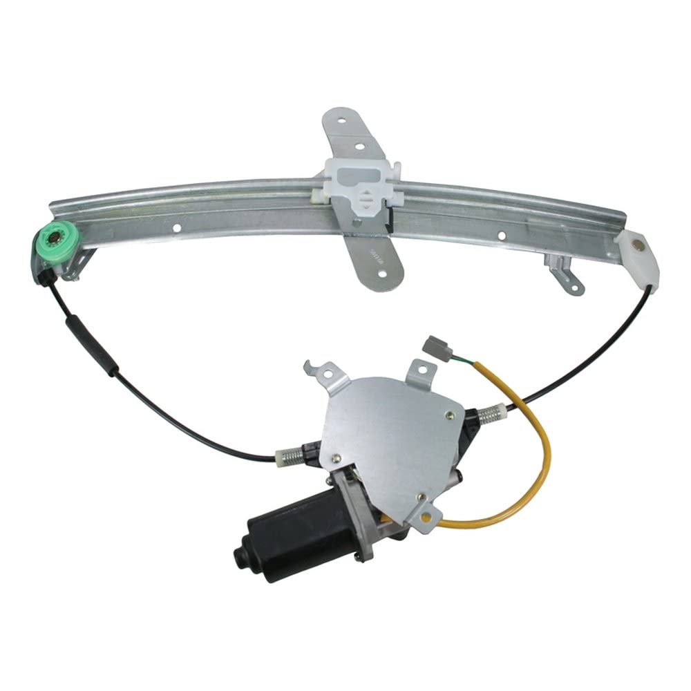 TRQ Front Left Power Window Regulator &amp; Motor Assembly Drivers Side