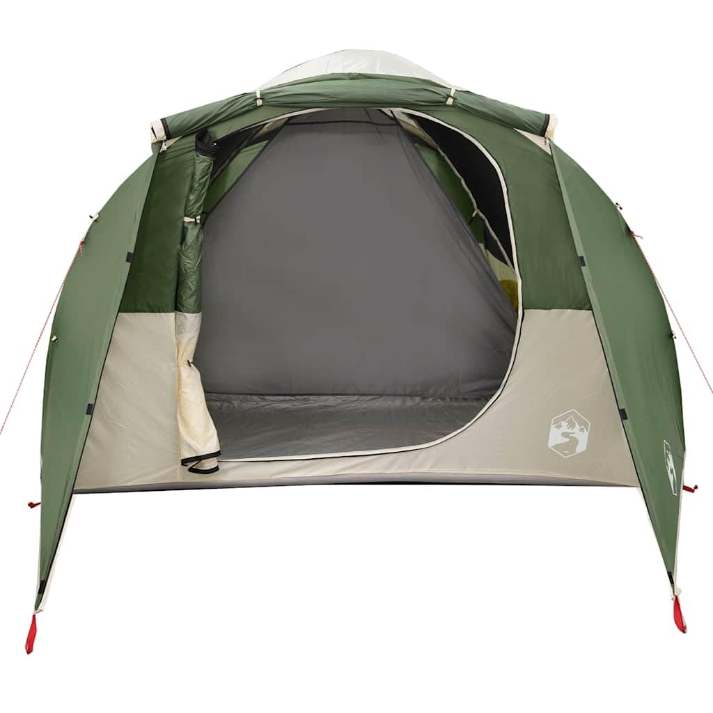 Tenda da campeggio familiare, tunnel per 6 persone, blu