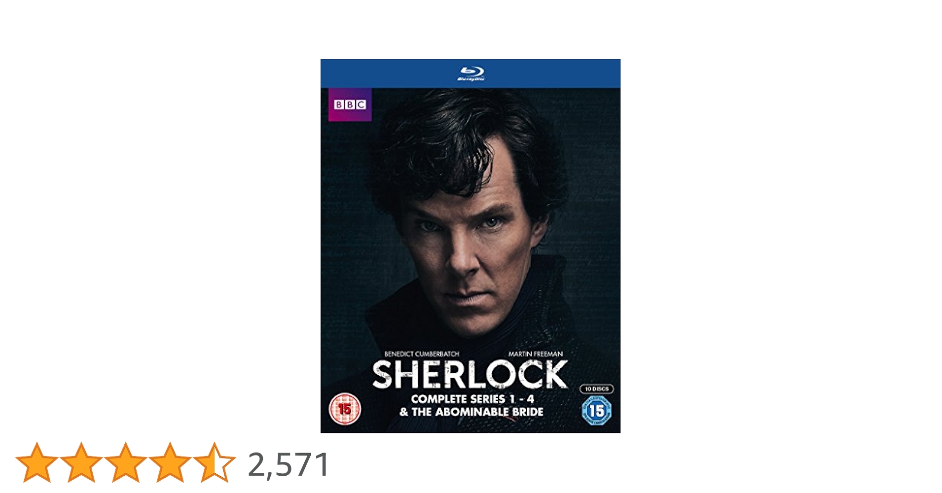 SHERLOCK DVD セット (シーズン1-4) Amazon.com: Sherlock: Seasons 1-4 & Abominable Bride Gift
