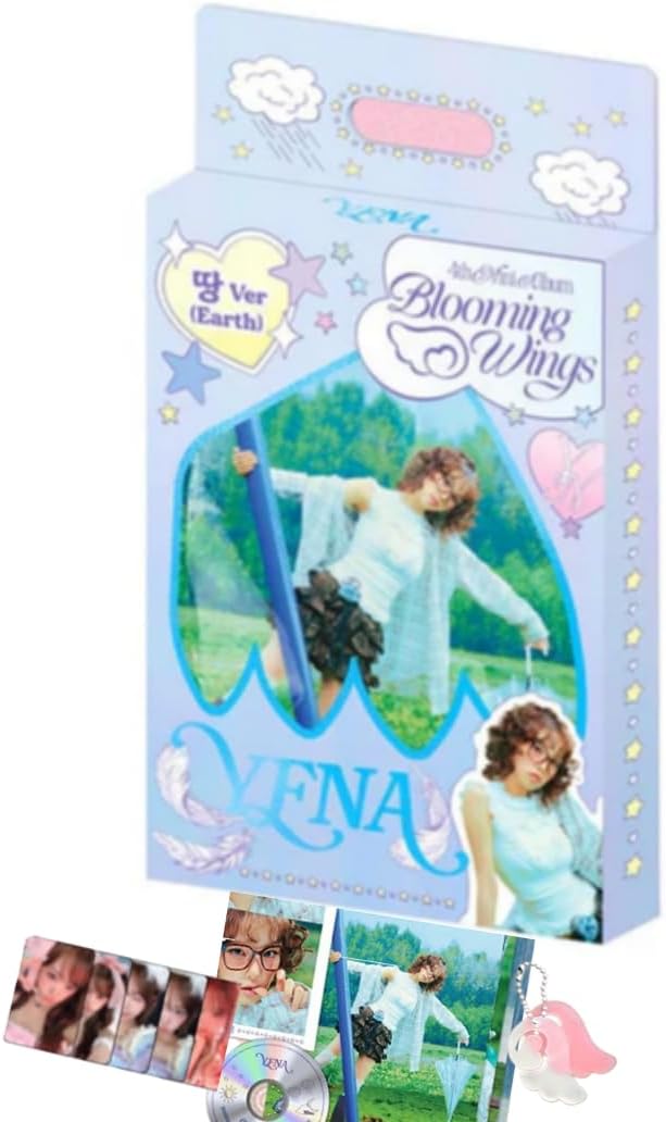 YENA Blooming Wings [Earth Ver.] 4th Mini Album CD + Photobook + 2 Photocard + Key Ring + Mini Poster (Being a Good Girl Hurts)